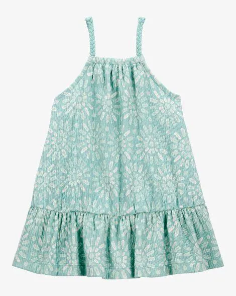 Baby Floral Crinkle Jersey Dress