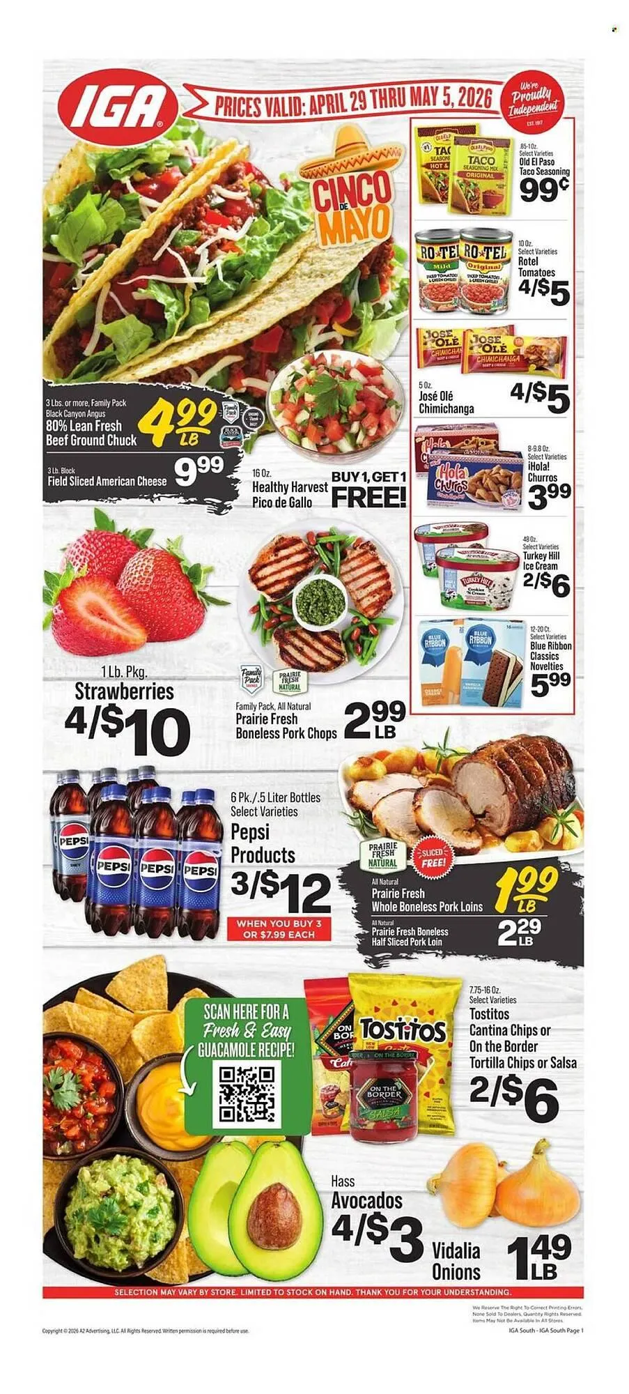 Weekly ad IGA weekly ad from April 29 to May 5 2026 - Page 1