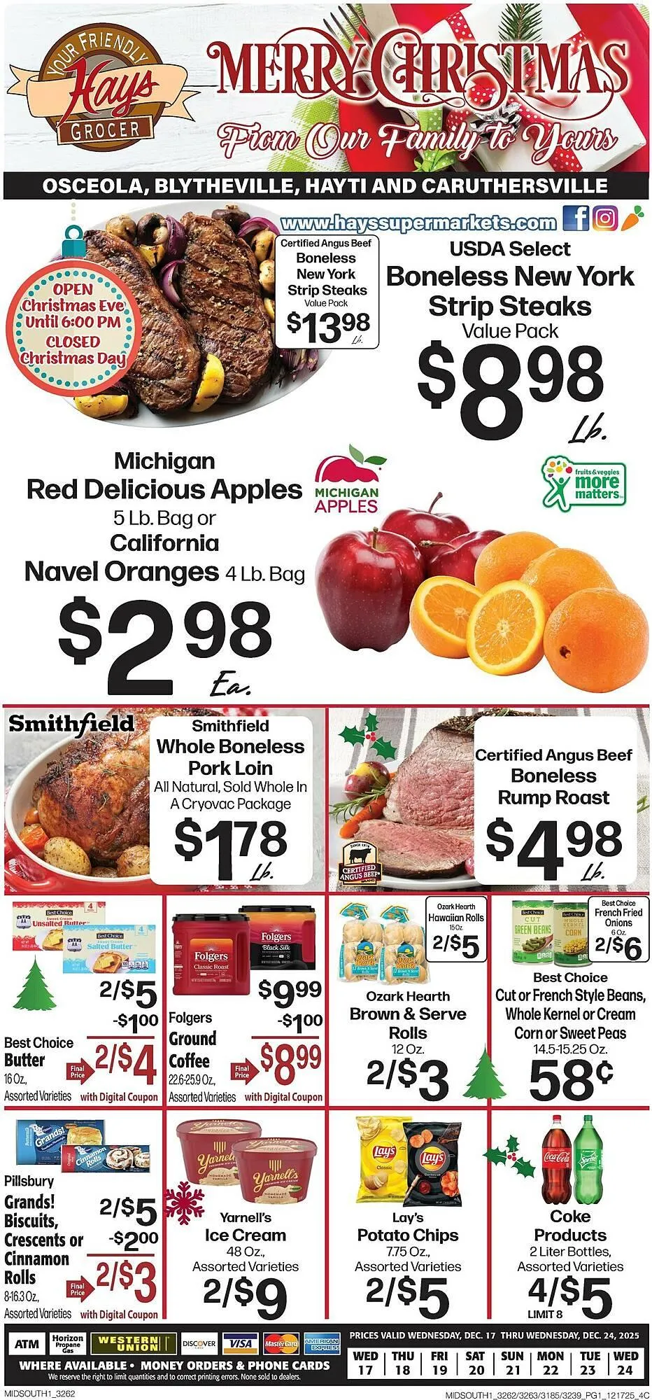 Weekly ad Hays Supermarket weekly ad from December 17 to December 24 2025 - Page 2