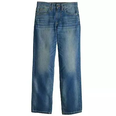 Boys 7-20 Sonoma Goods For Life® Flexwear Straight Jeans in Regular, Slim & Husky
