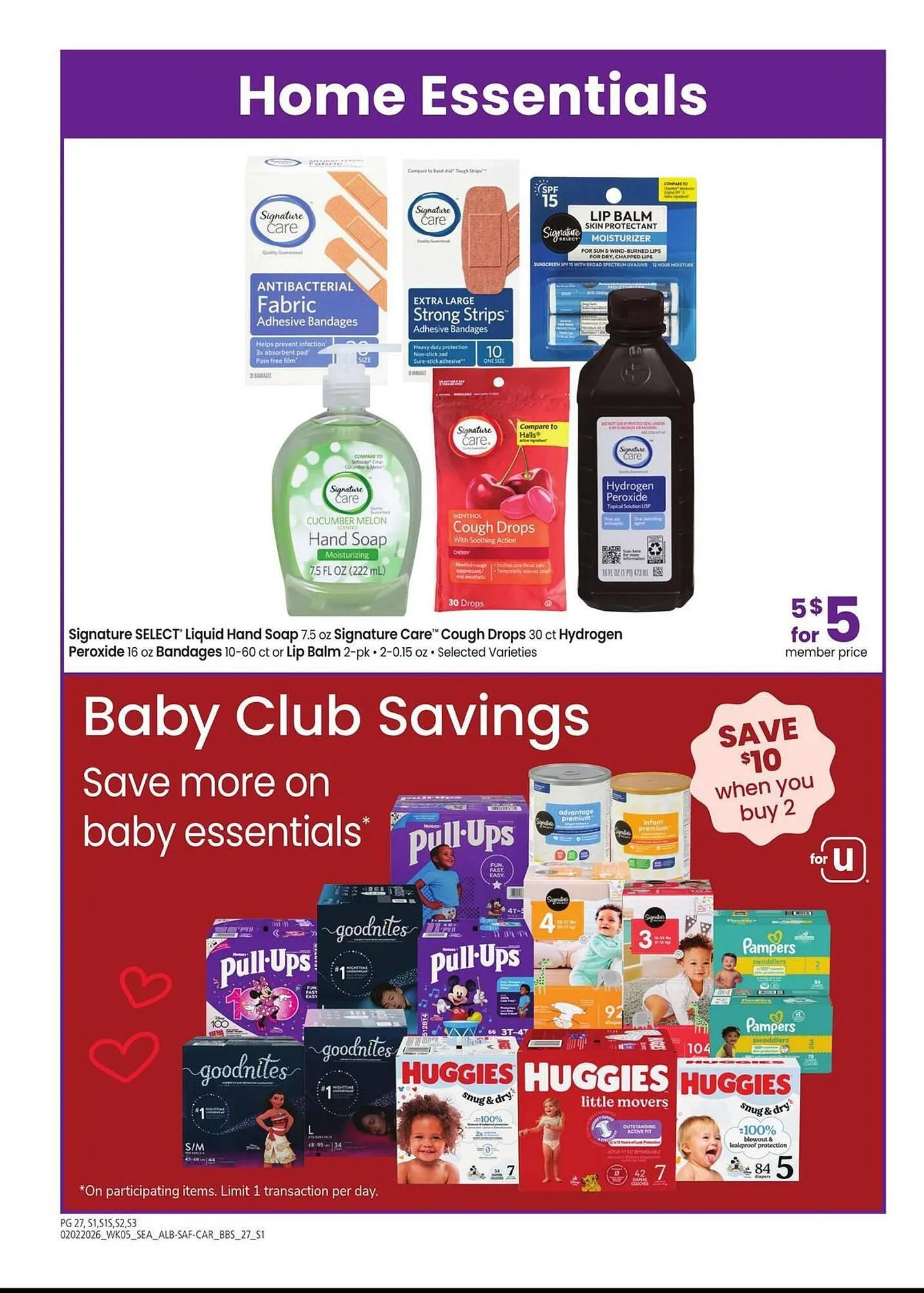 Weekly ad Safeway weekly ad from February 2 to March 1 2026 - Page 27