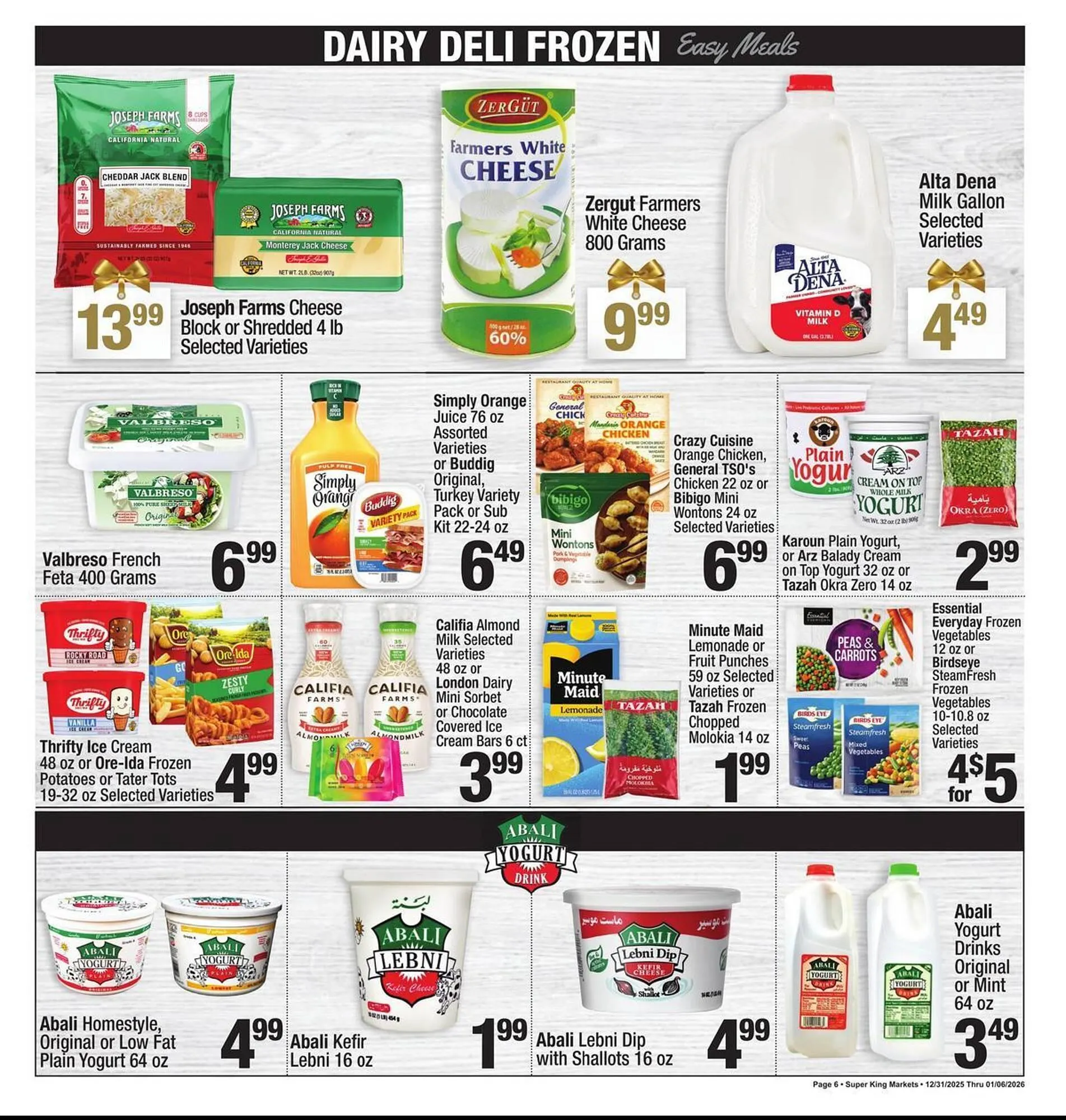 Weekly ad Super King Markets weekly ad from December 31 to January 6 2026 - Page 6