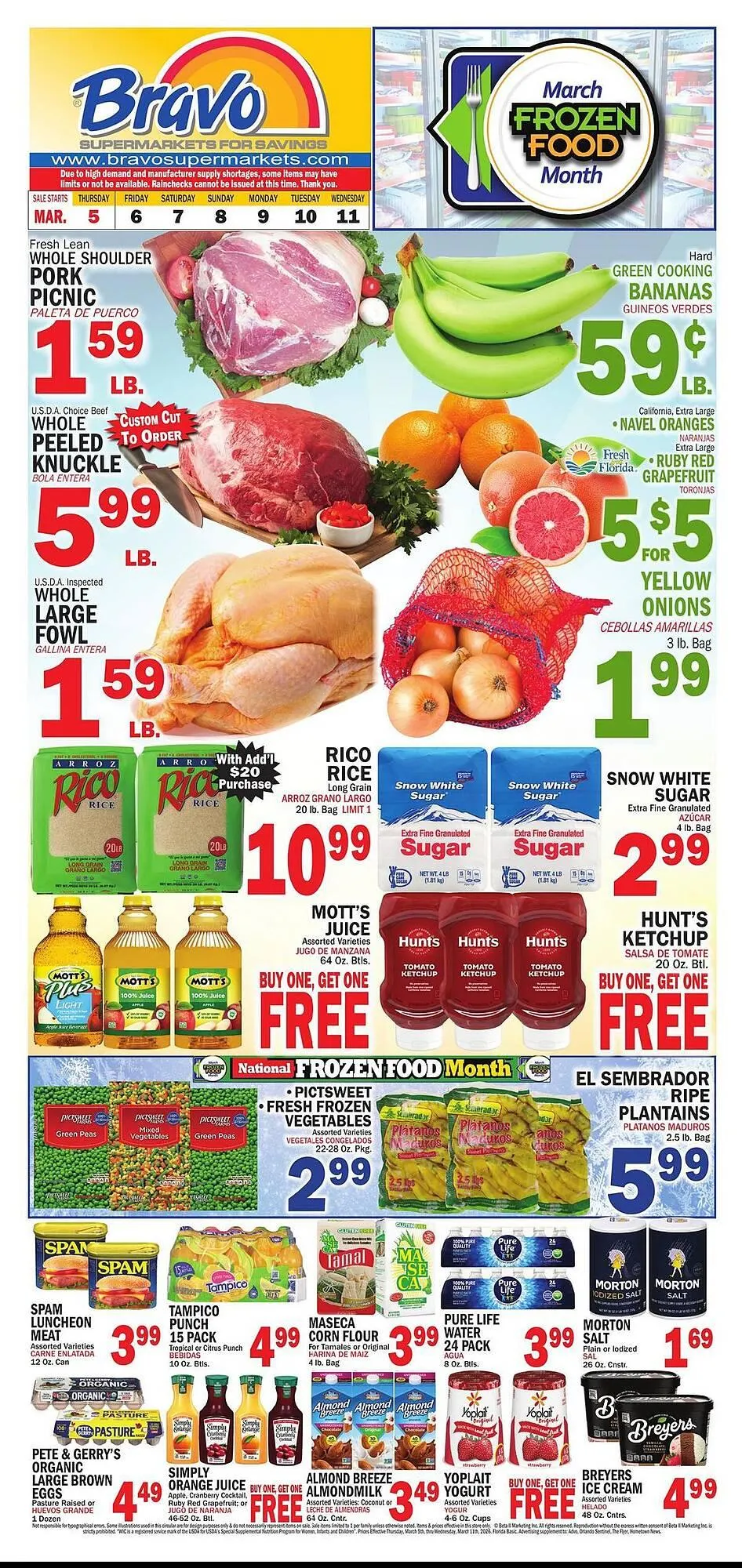 Bravo Supermarkets weekly ad - 1