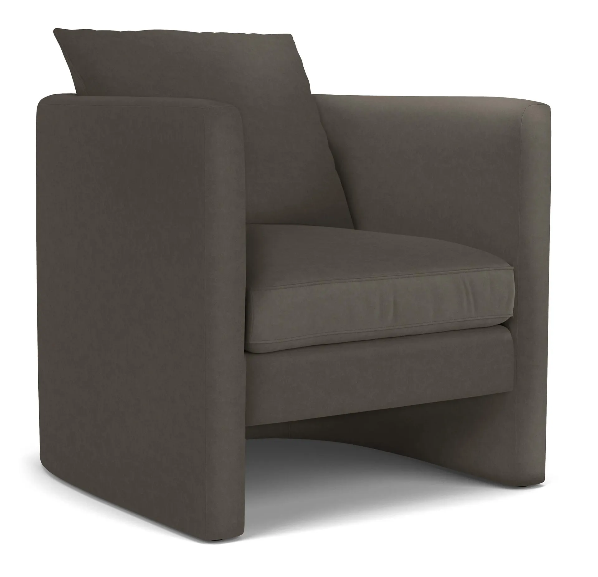Silva Chair in Banks Charcoal