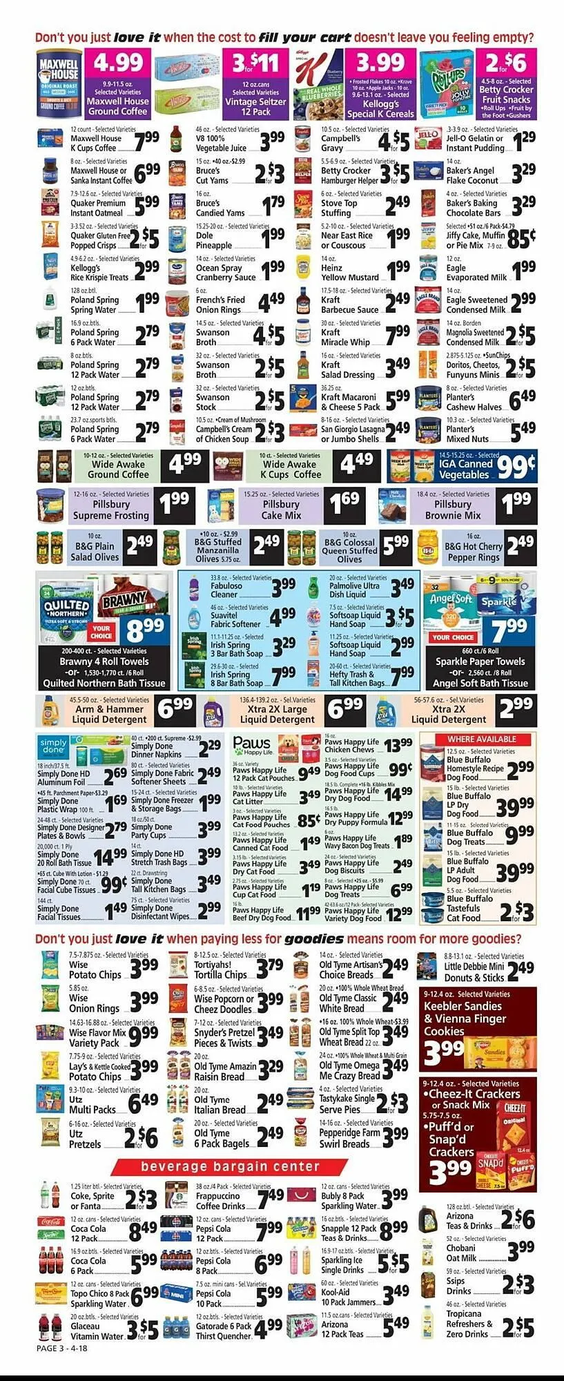 Weekly ad George's Market Weekly Ad from April 18 to April 24 2025 - Page 3