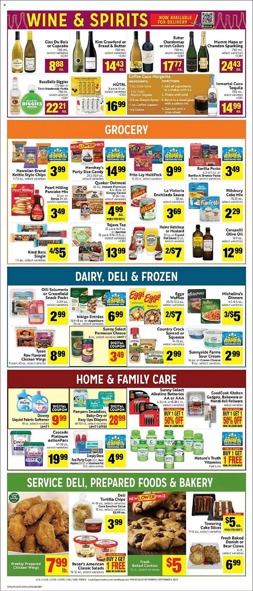 Weekly ad Lucky Supermarkets weekly ad from September 3 to September 10 2025 - Page 2