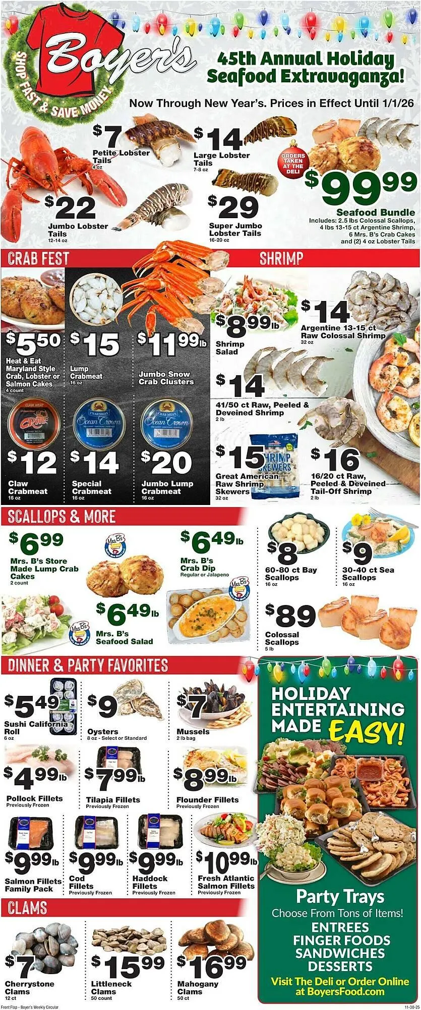 Boyers Food Markets weekly ad - 1
