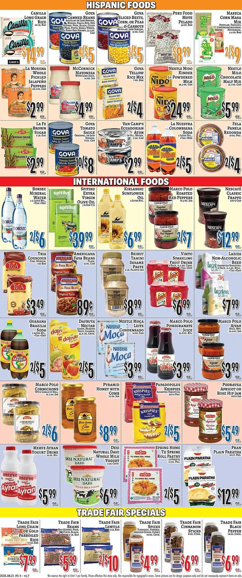 Weekly ad Trade Fair Supermarket Weekly Ad from June 13 to June 19 2025 - Page 4