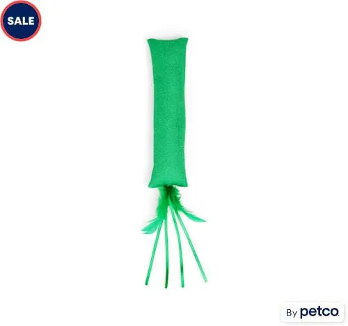 Merry Makings Green Kicker Cat Toy