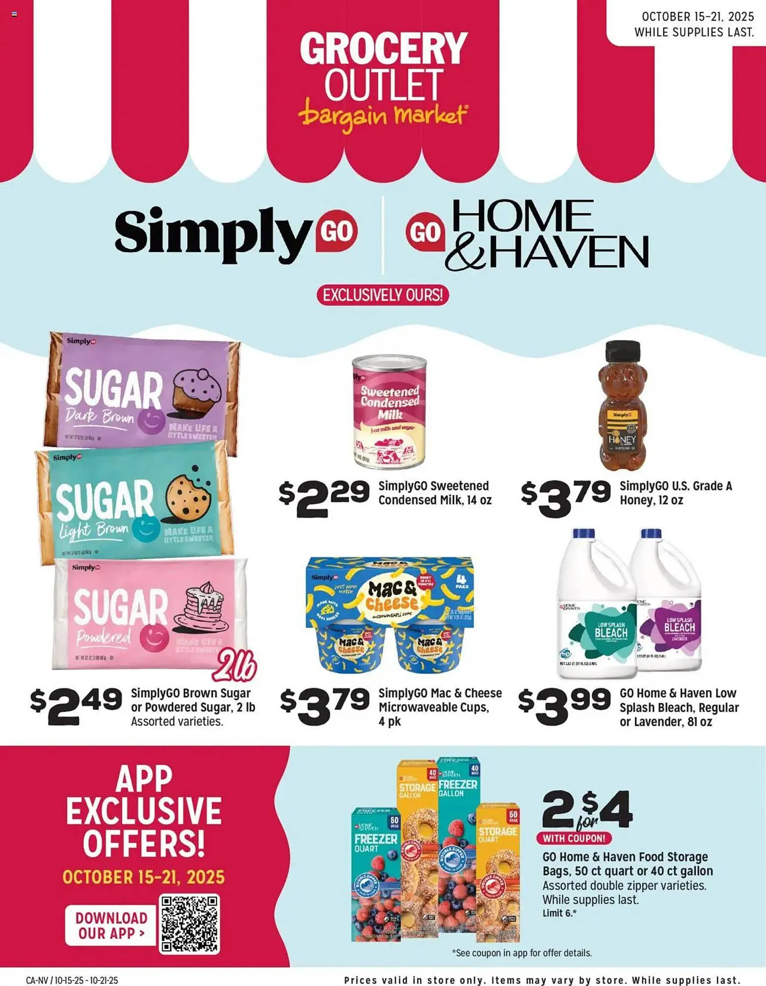 Weekly ad Grocery Outlet weekly ad from October 15 to October 21 2025 - Page 1
