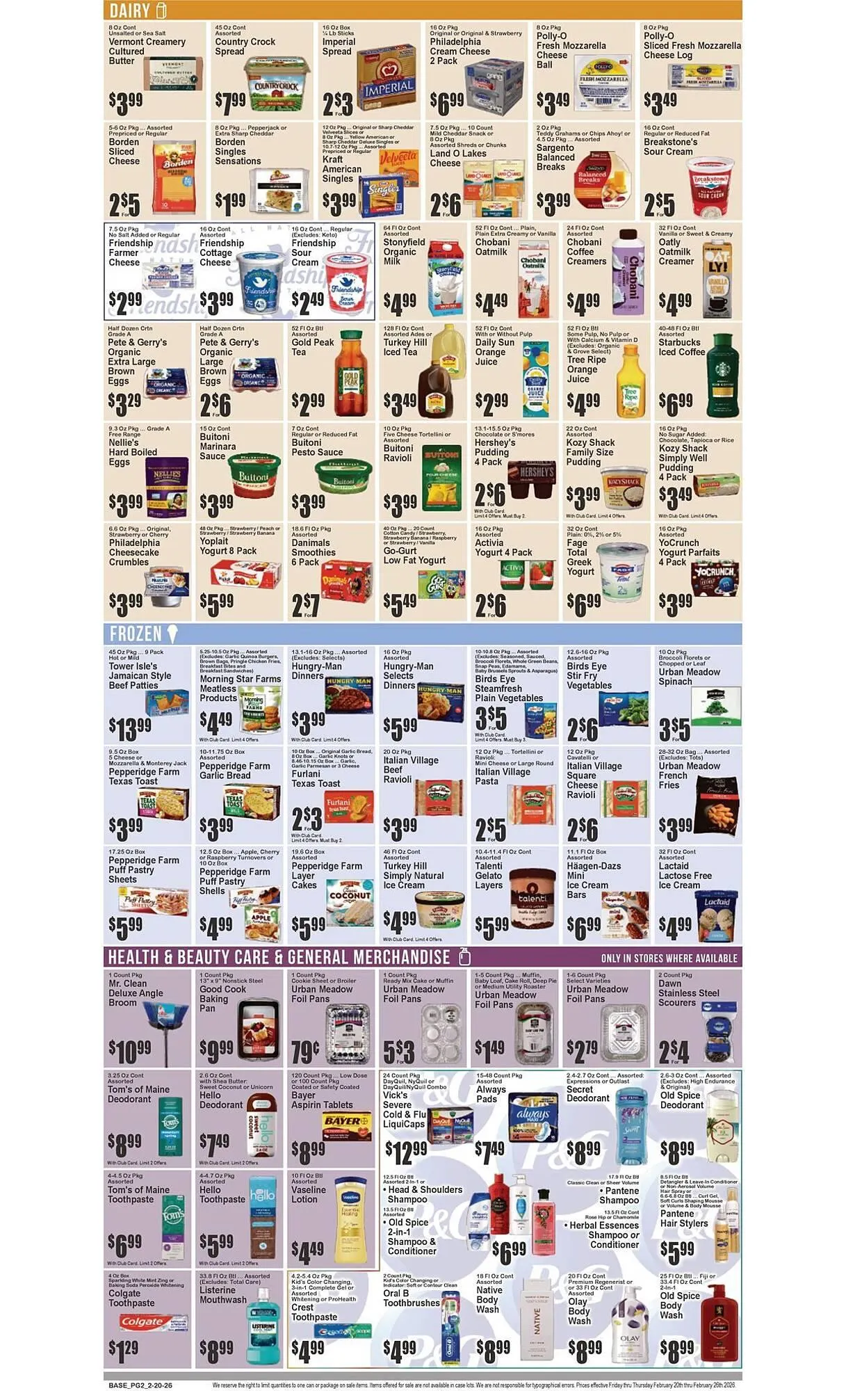 Weekly ad Food Universe circular from February 20 to February 26 2026 - Page 3