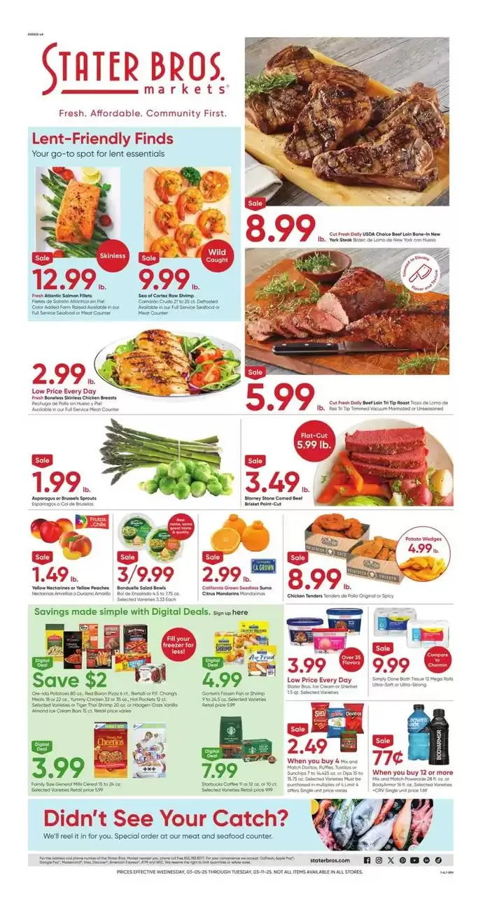 Weekly ad Great offer for all customers from March 5 to March 11 2025 - Page 1