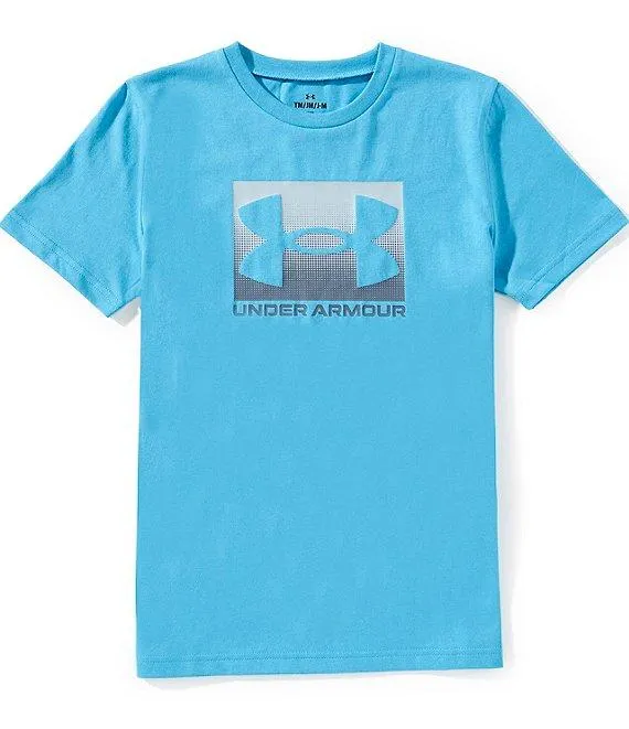 Big Boys Short Sleeve Boxed Sports Graphic T-Shirt