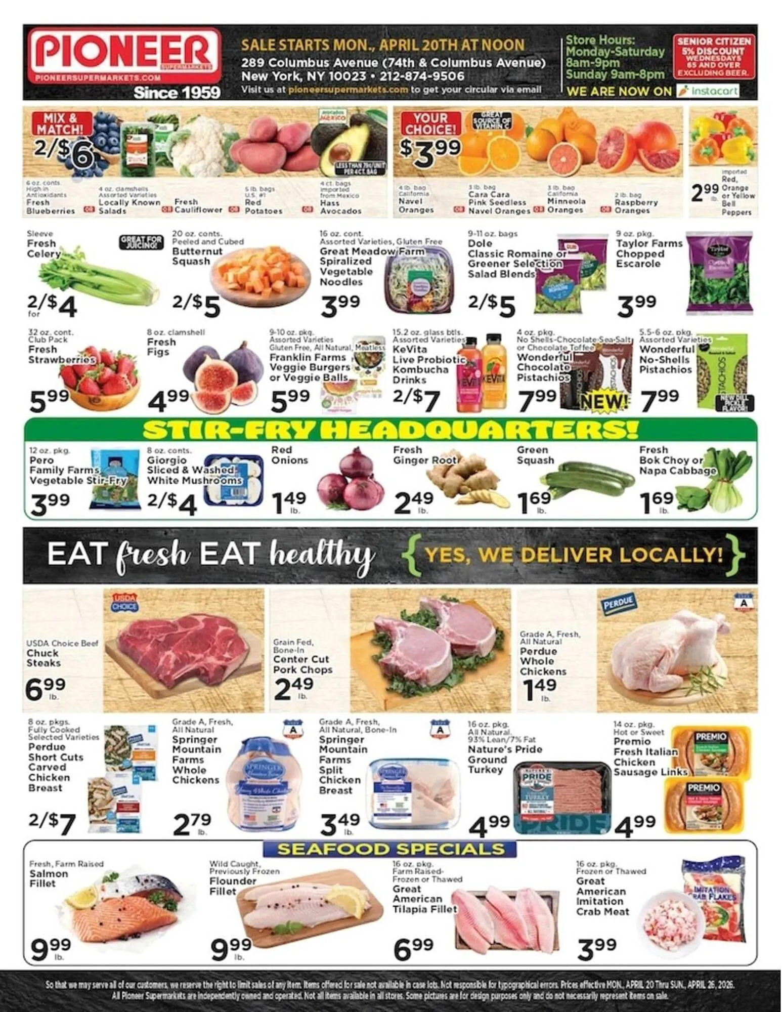Pioneer Supermarkets weekly ad - 1