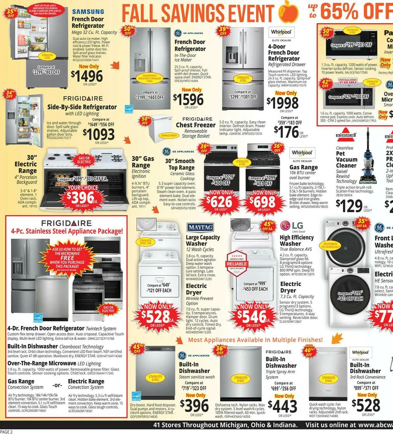 Weekly ad ABC Warehouse Current weekly ad from September 21 to September 27 2025 - Page 2