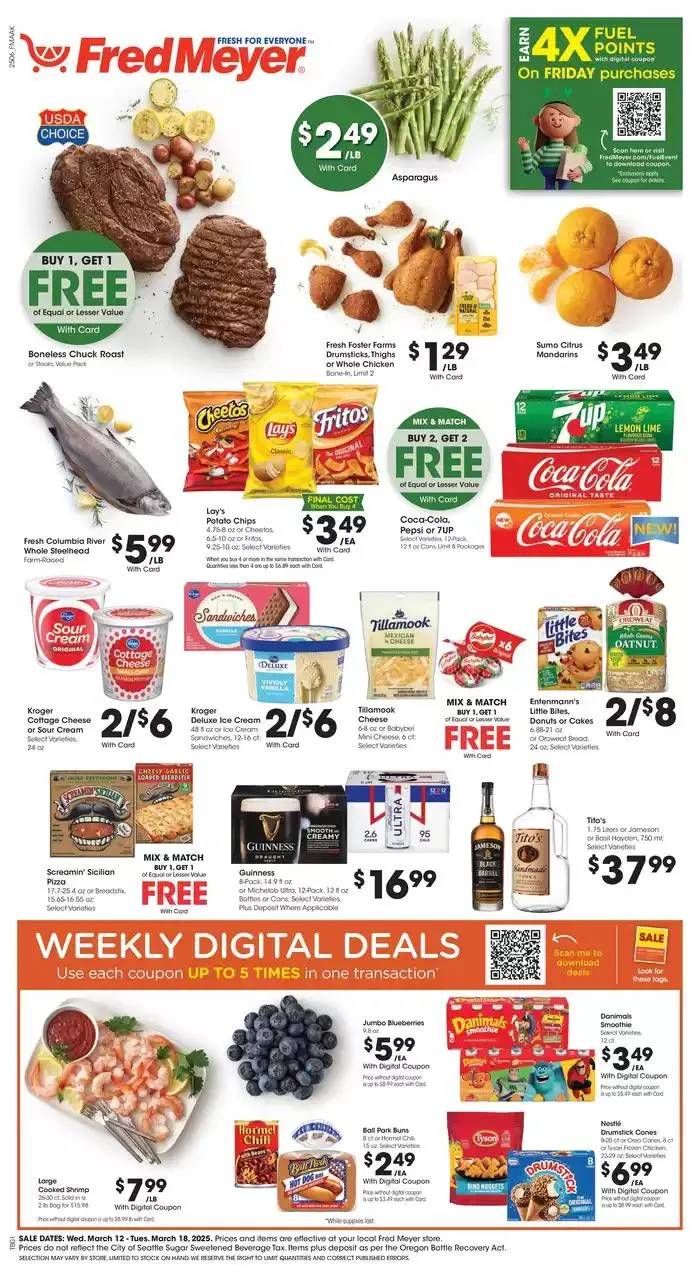 Weekly ad Our best deals for you from March 12 to March 18 2025 - Page 1