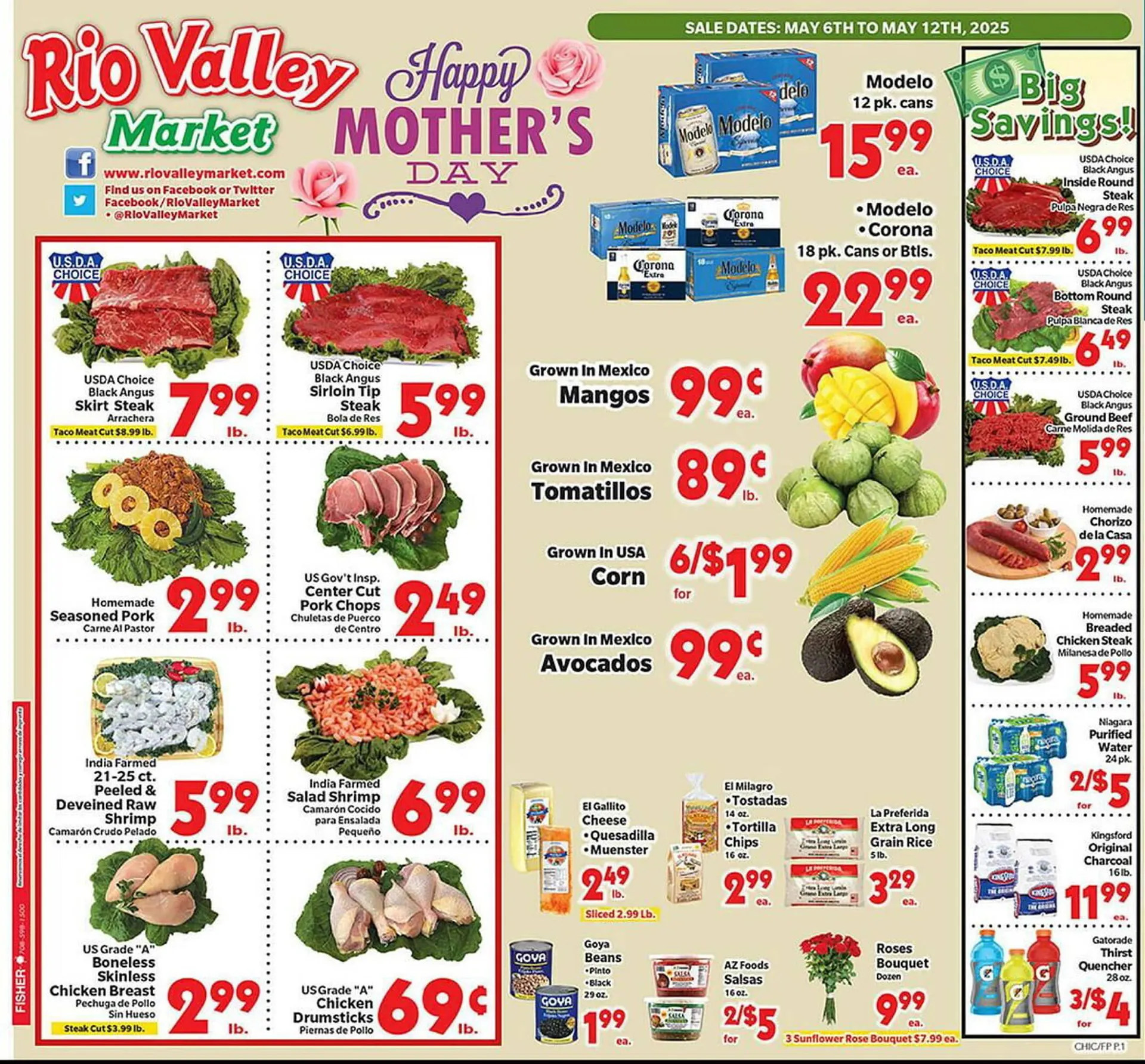 Rio Valley Market Weekly Ad - 1