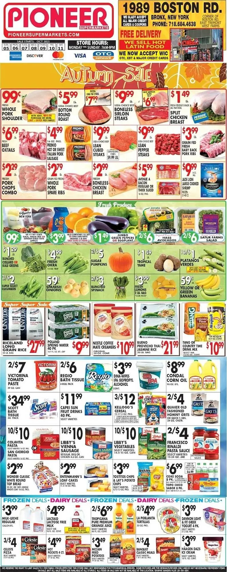 Weekly ad Pioneer Supermarkets weekly ad from October 5 to October 11 2025 - Page 1