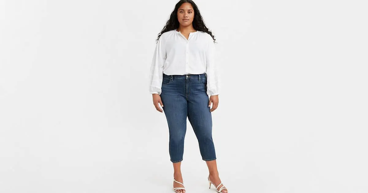311 Shaping Skinny Capri Women's Jeans (Plus Size)