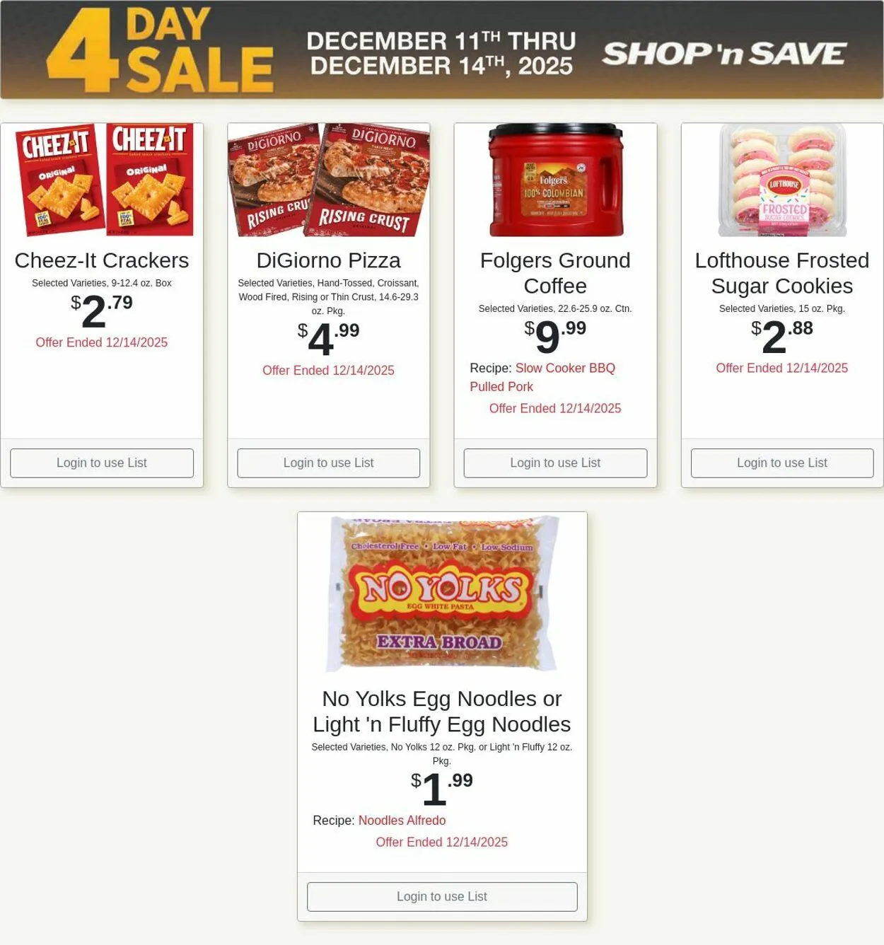 Weekly ad Shop'n Save from December 15 to December 21 2025 - Page 2