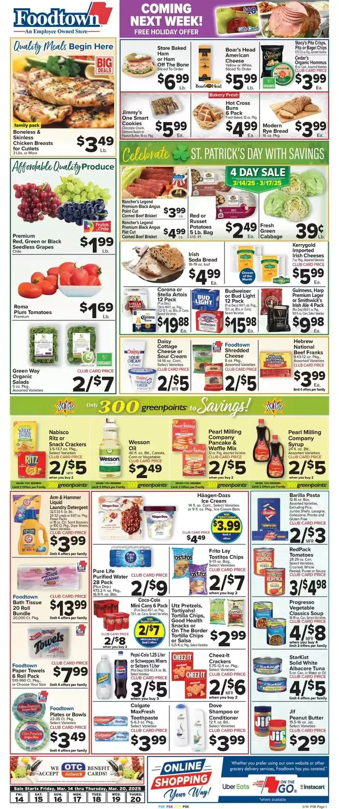 Weekly ad Current deals and offers from March 14 to March 20 2025 - Page 1