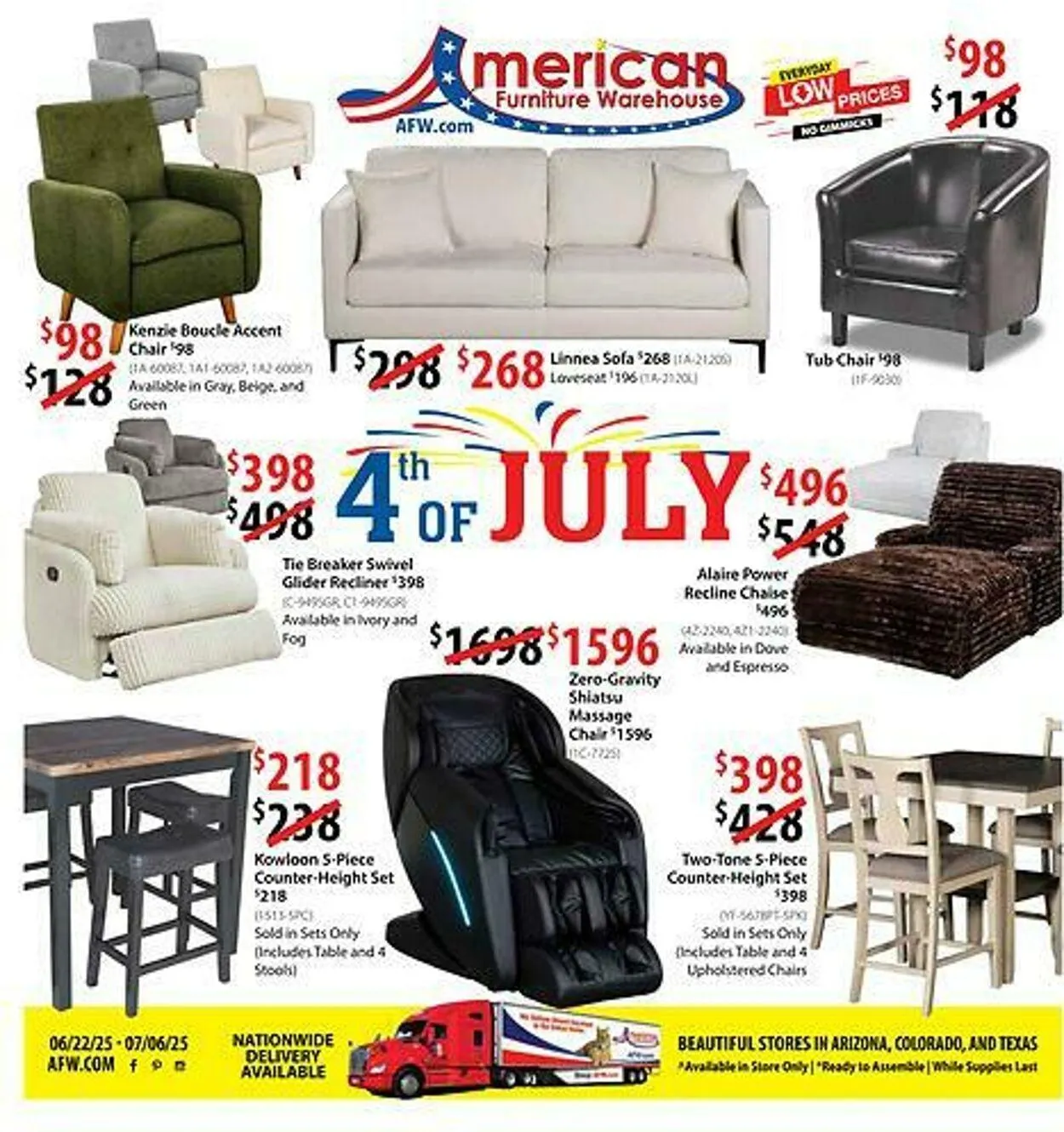 Weekly ad American Furniture Warehouse Current weekly ad from February 1 to February 15 2026 - Page 1