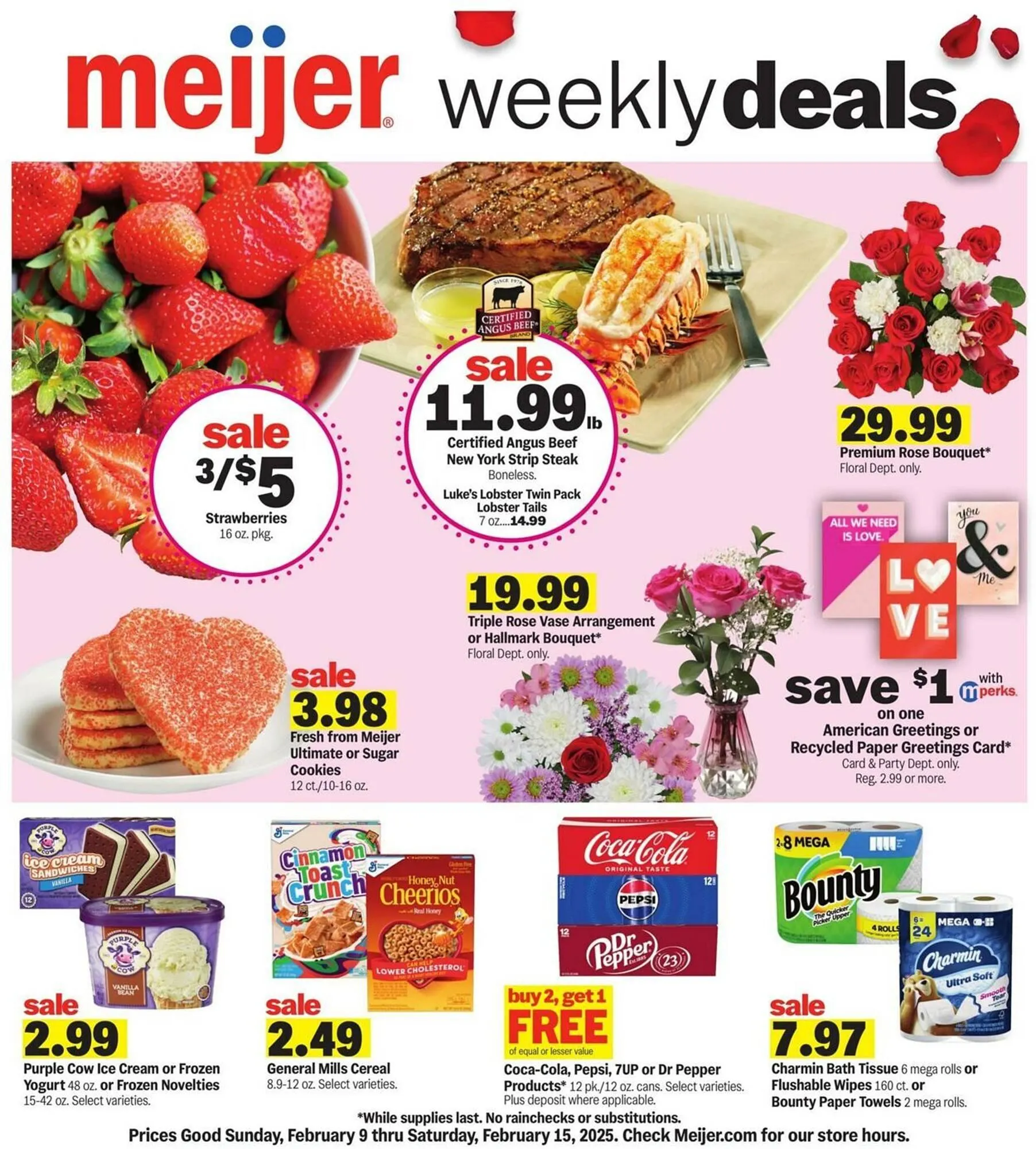 Weekly ad Meijer Weekly Ad from February 10 to February 15 2025 - Page 1