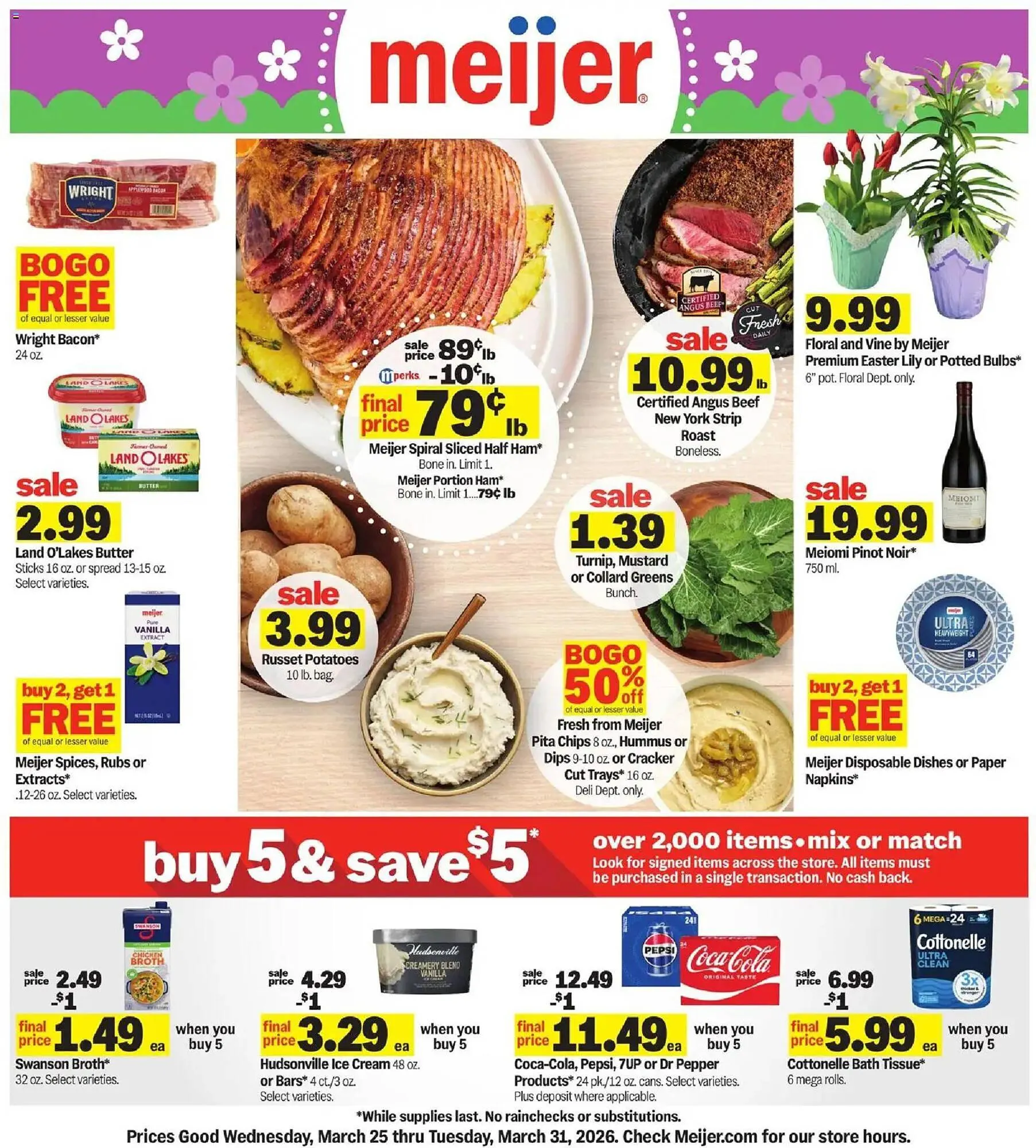 Weekly ad Meijer weekly ad from March 25 to March 31 2026 - Page 1