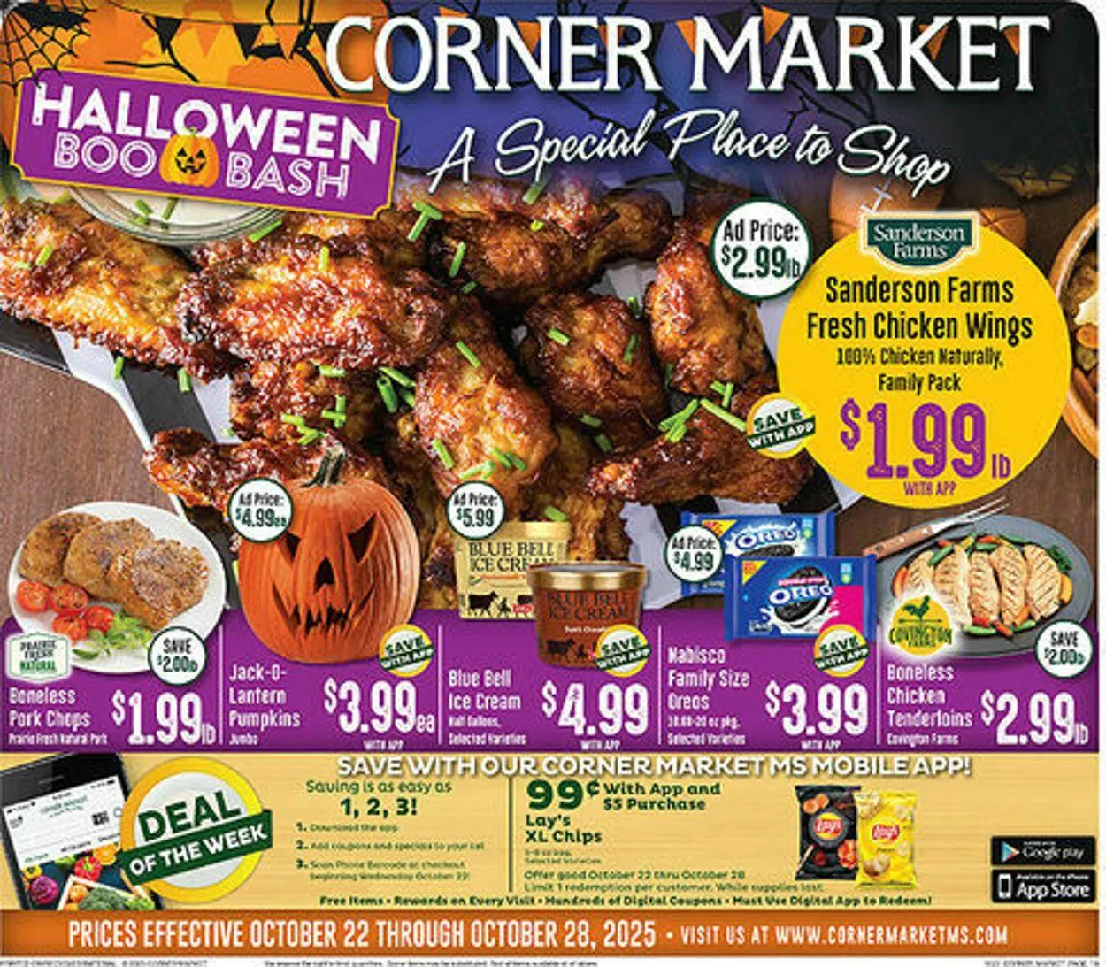 Weekly ad Corner Market from October 22 to October 28 2025 - Page 1