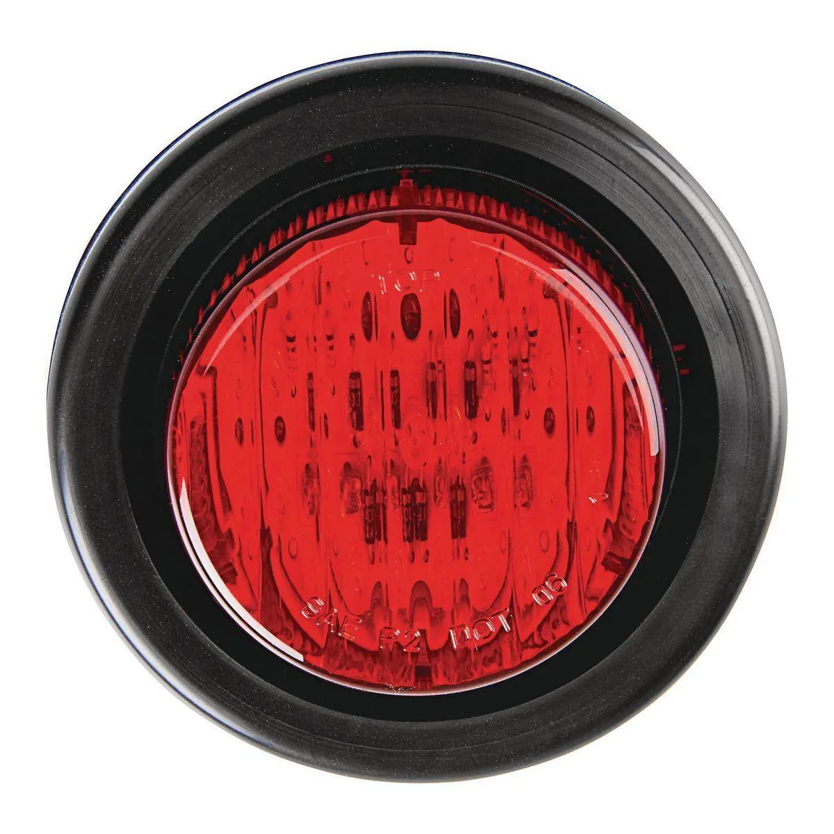 KENWAY 2 in. Round Red LED Marker Trailer Tail Light