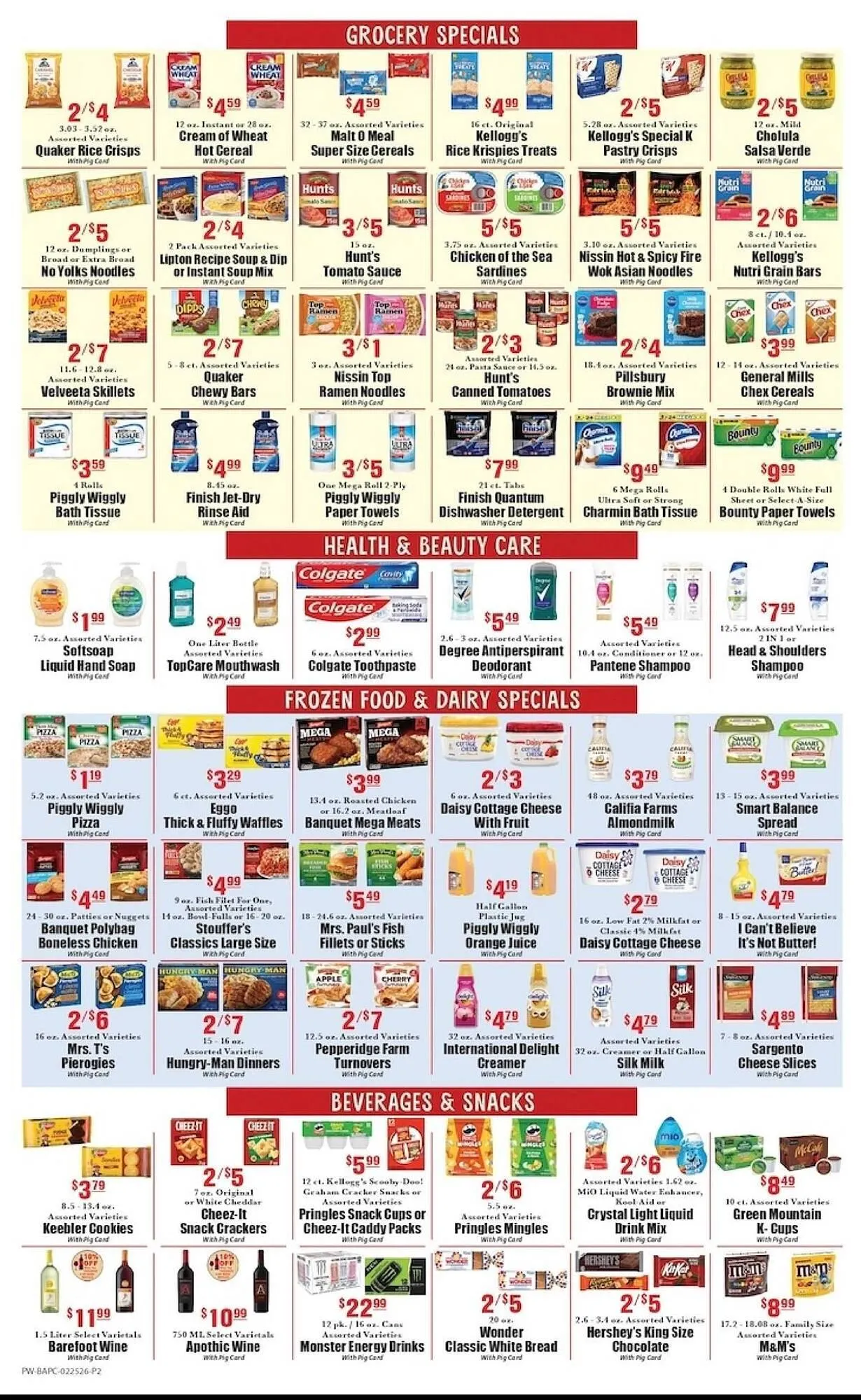 Weekly ad Piggly Wiggly weekly ad from February 25 to March 3 2026 - Page 2