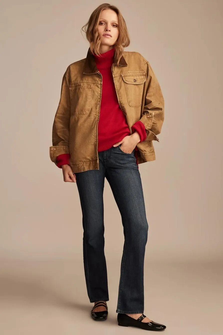 sweet mid rise boot cashmere