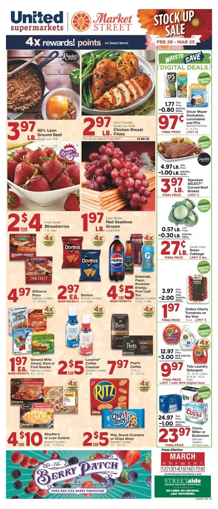 Weekly ad Exclusive deals for our customers from March 11 to March 18 2025 - Page 1