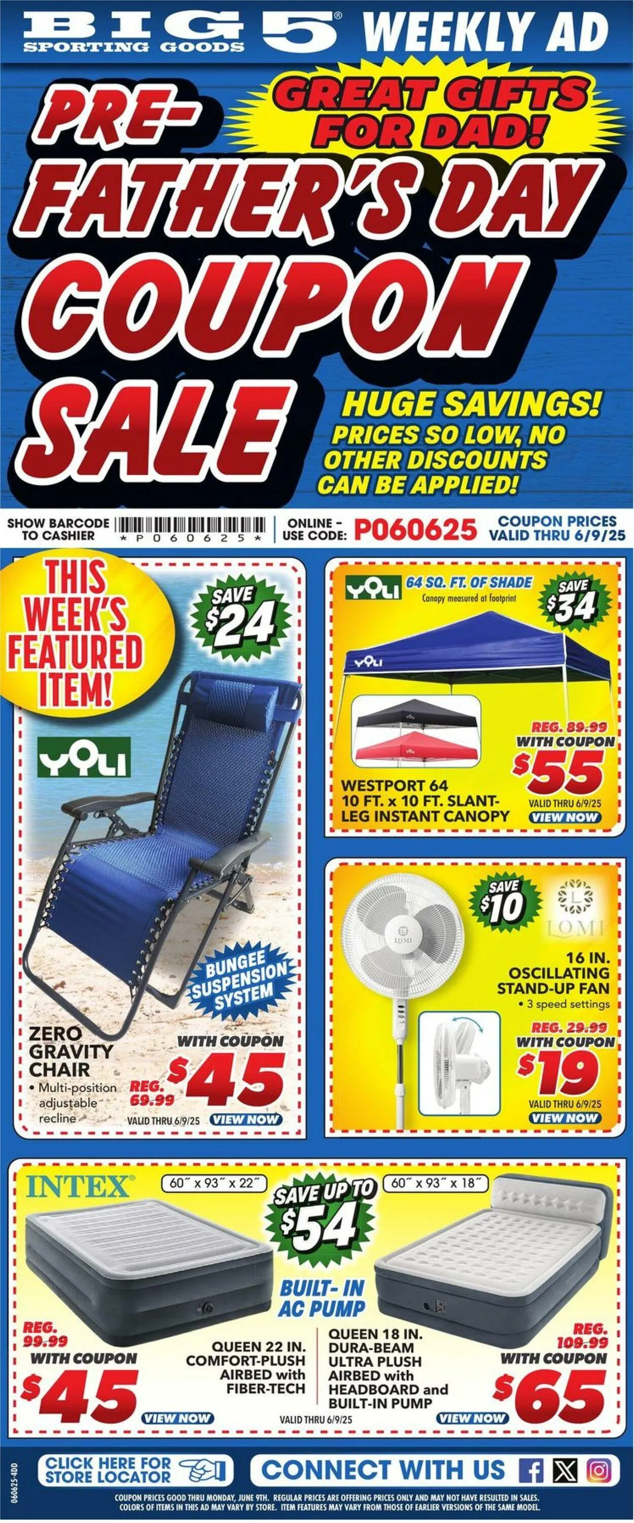 Weekly ad Big 5 Current weekly ad from June 6 to June 10 2025 - Page 1