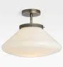 Trask 6" Fitter Semi-Flush Fixture