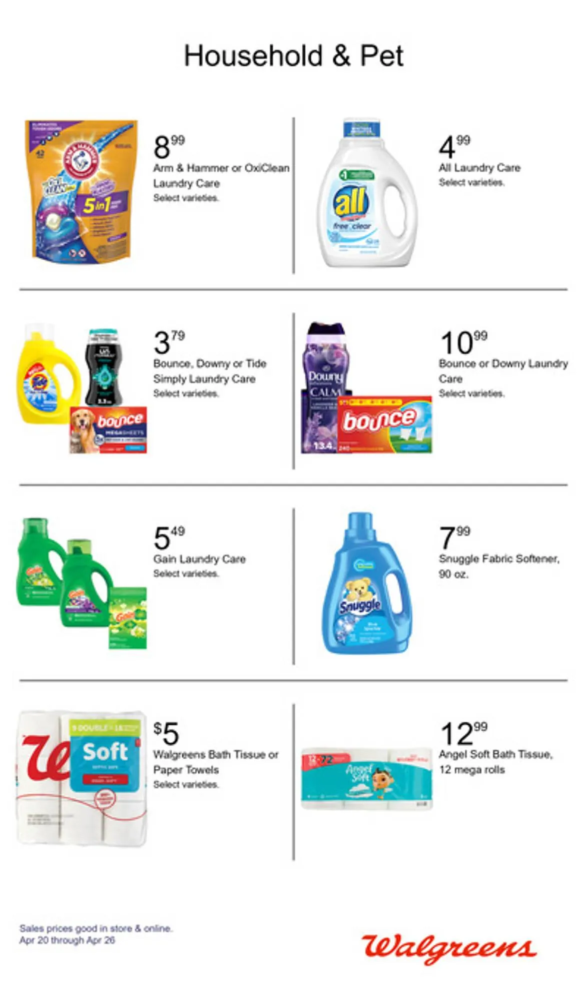 Weekly ad Walgreens Weekly Ad from April 20 to April 26 2025 - Page 22