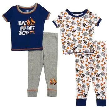 Toddler Boy Only Boys 4pc. Project Snooze Cotton Pajama Set