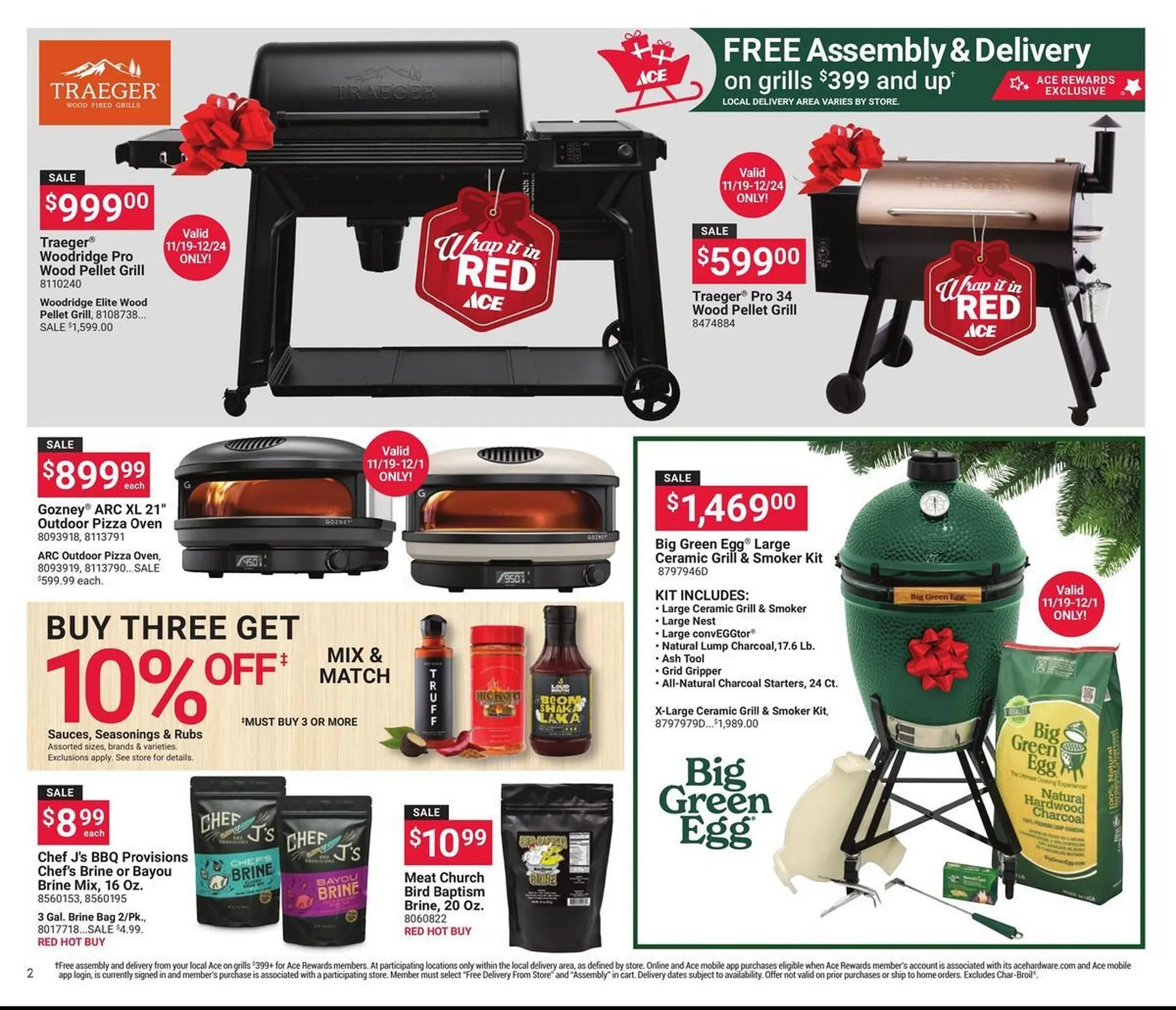 Weekly ad Ace Hardware flyer from November 1 to December 1 2025 - Page 2