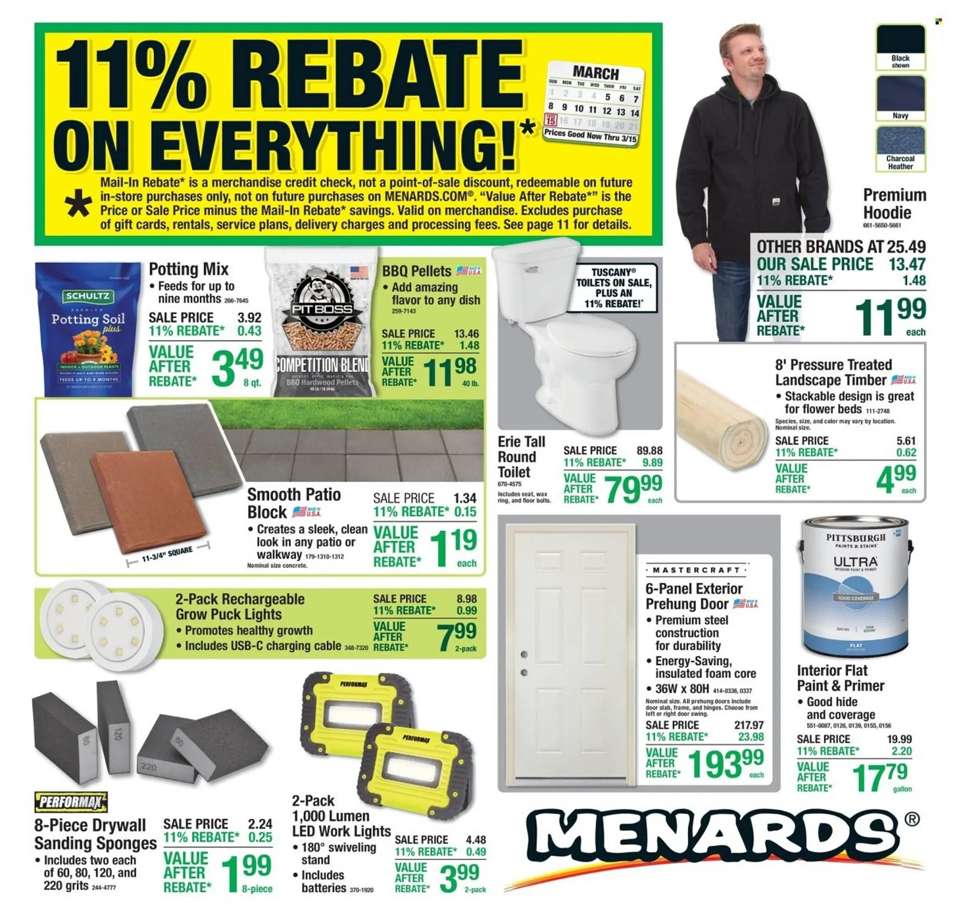 Weekly ad Menards weekly ad from March 5 to March 15 2026 - Page 1
