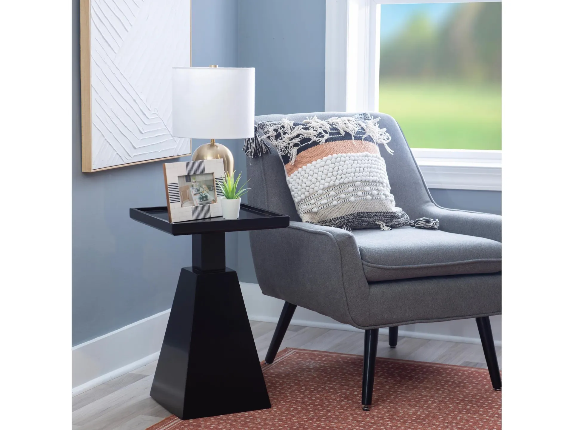 Linon Cannon Side Table