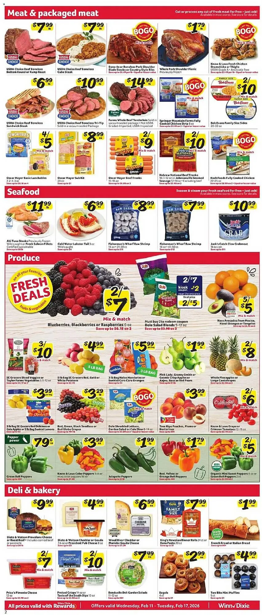 Weekly ad Winn Dixie weekly ad from February 11 to February 18 2026 - Page 4