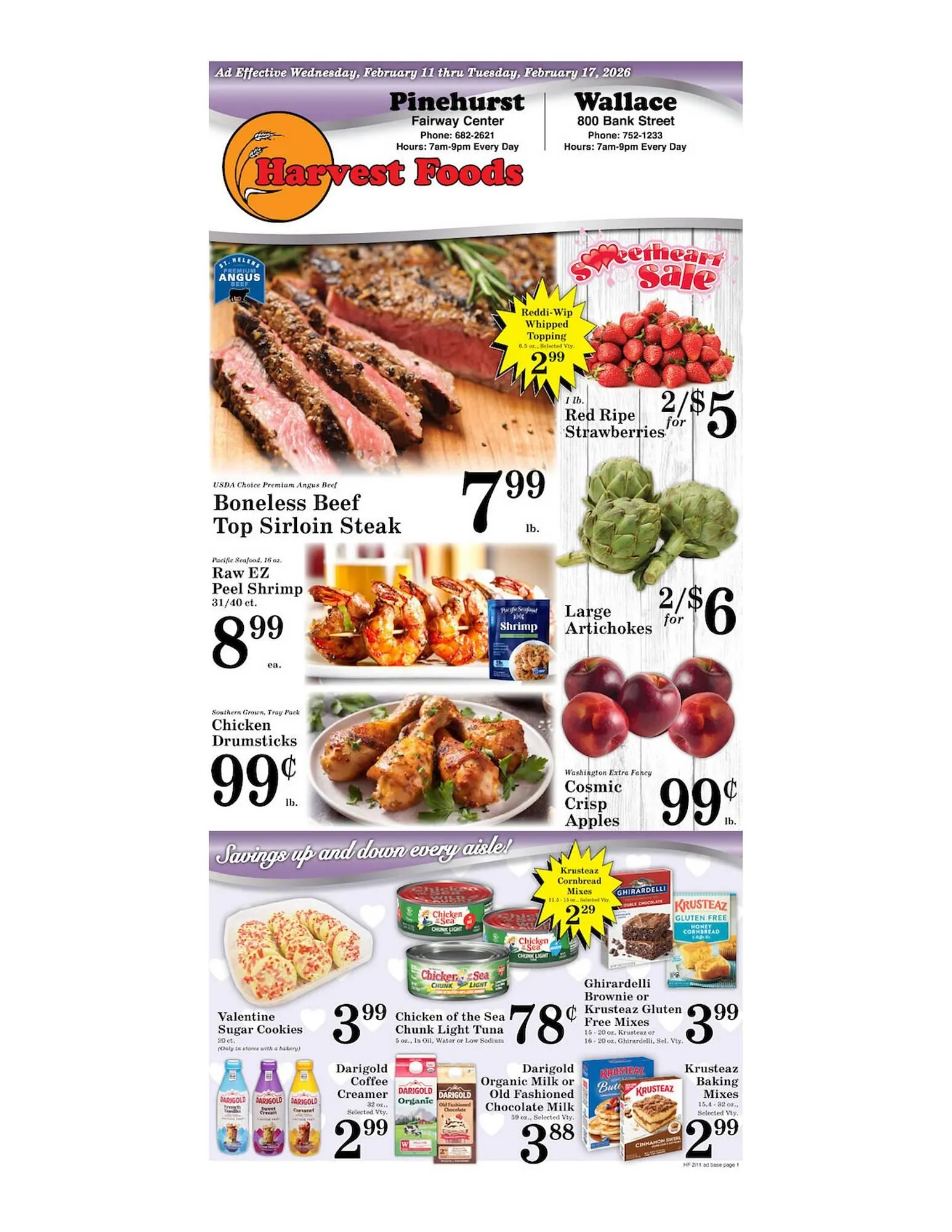Harvest Foods weekly ad - 1