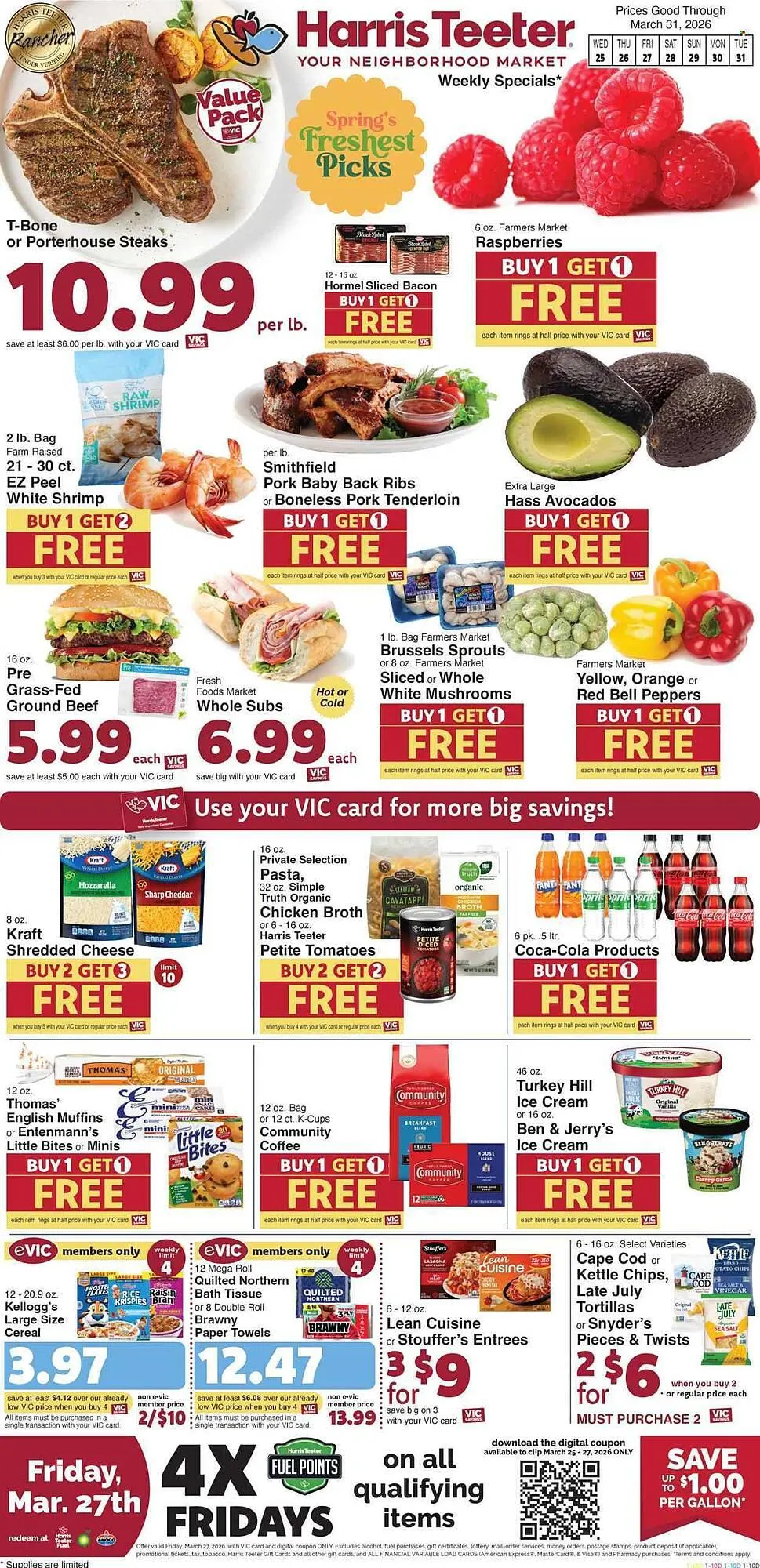 Weekly ad Harris Teeter weekly ad from March 25 to March 31 2026 - Page 1