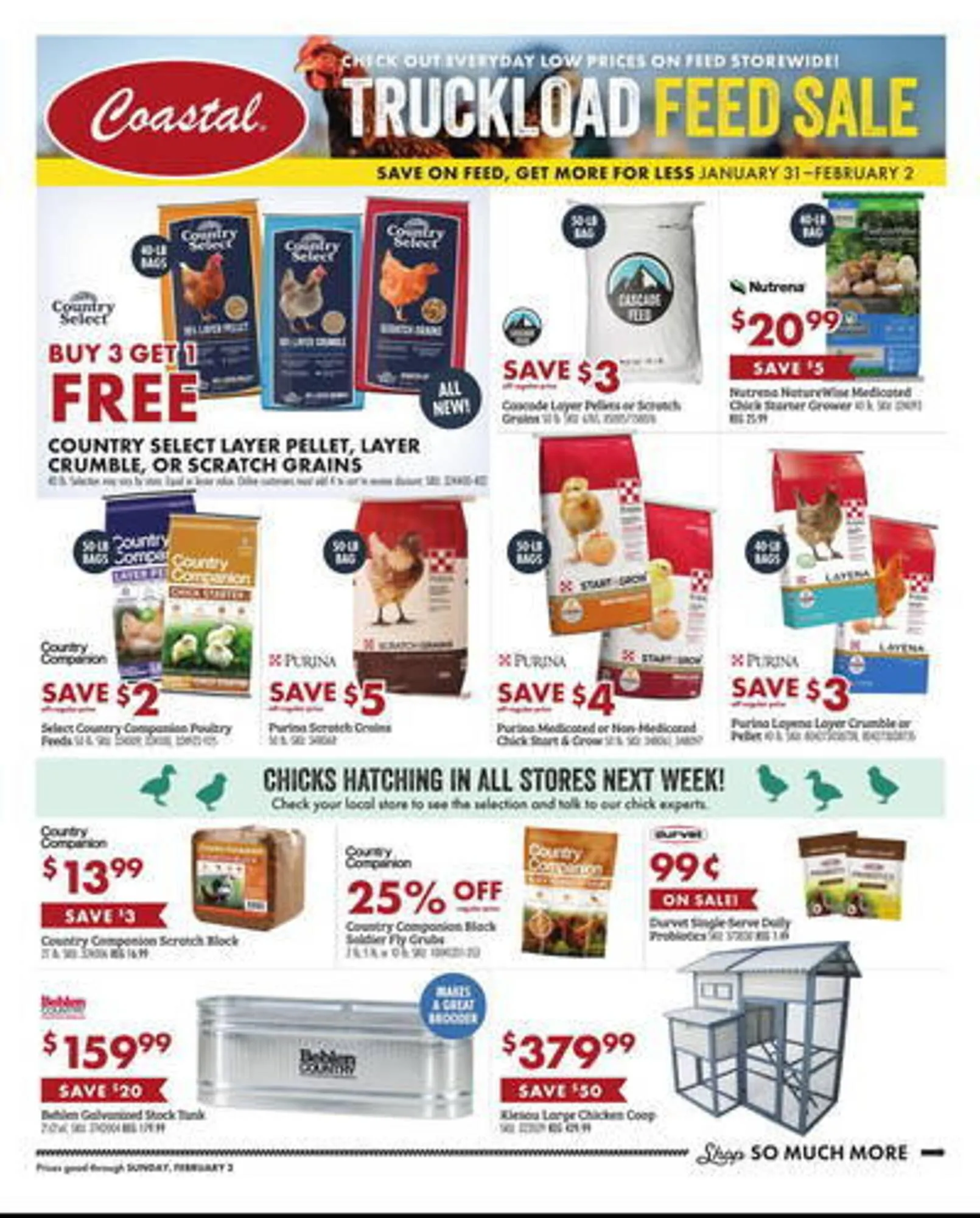 Coastal Farm & Ranch Weekly Ad - 1