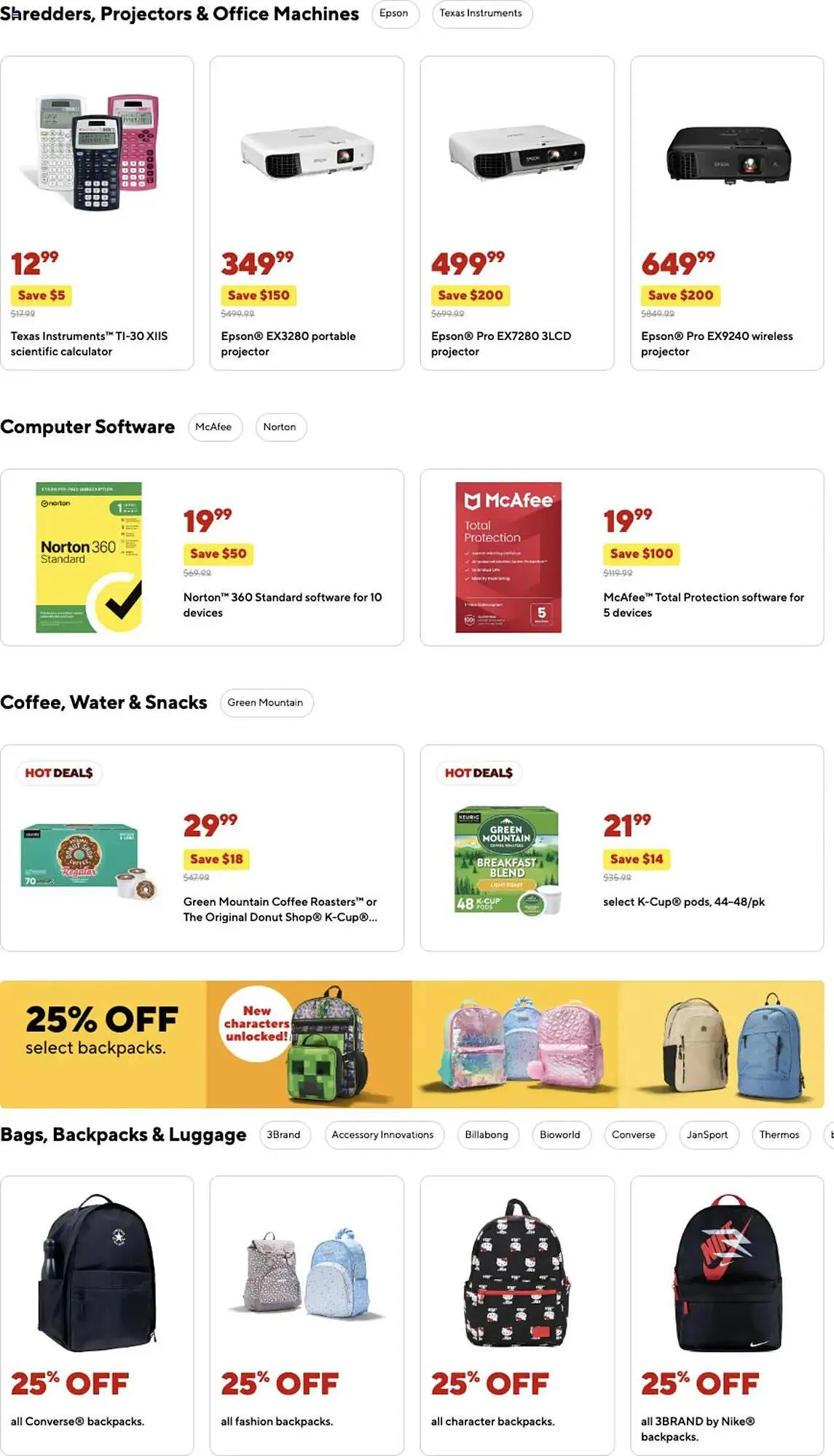 Weekly ad Staples Weekly Ad from August 18 to August 23 2025 - Page 12