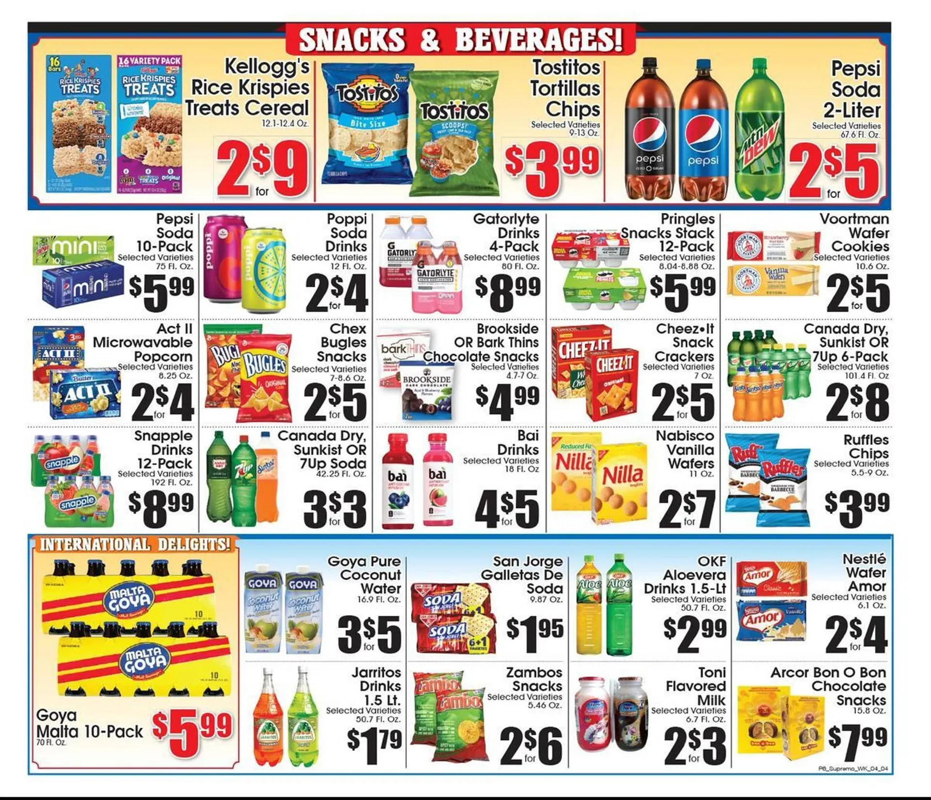 Weekly ad Supremo Foods Inc weekly ad from April 4 to April 10 2026 - Page 6