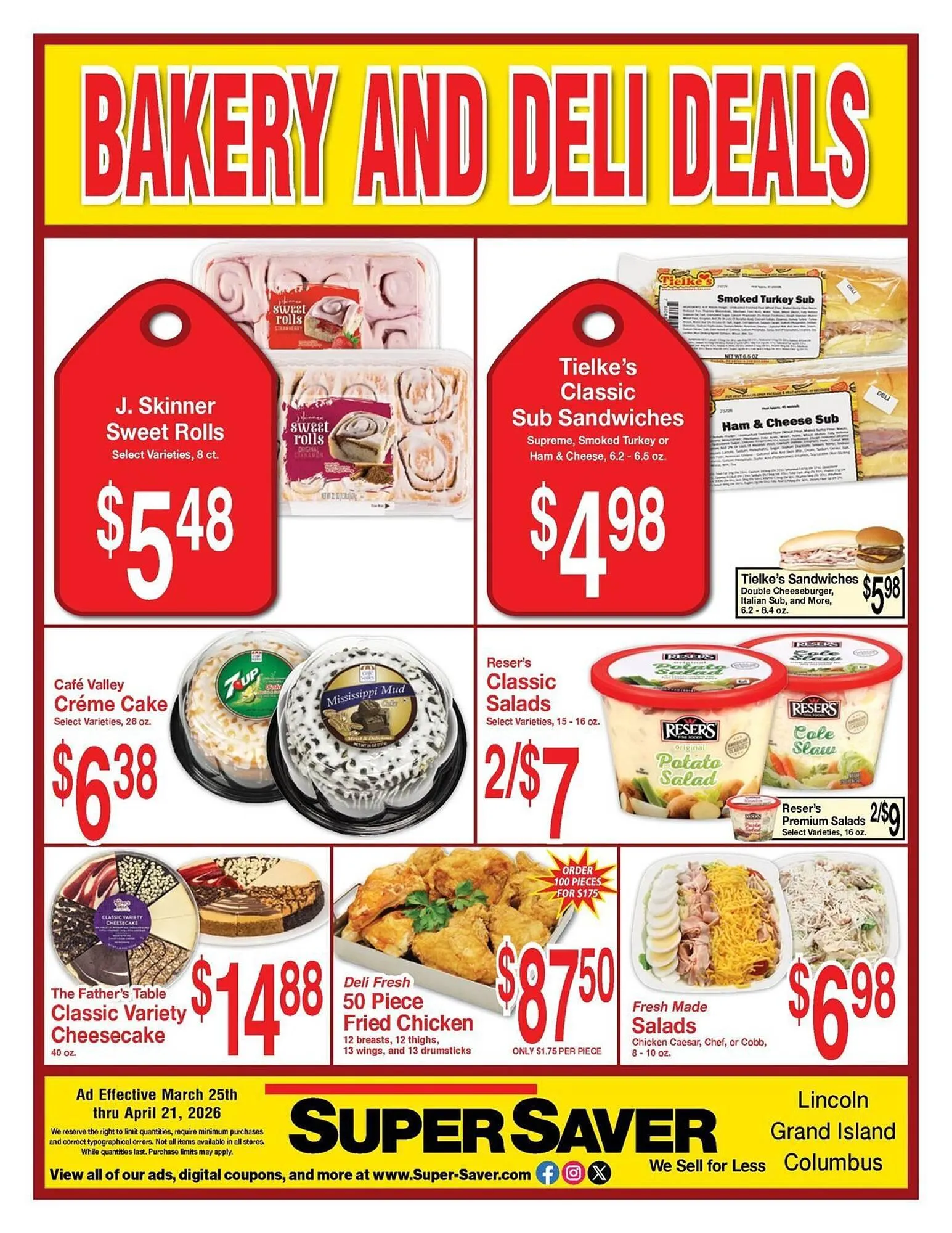 Weekly ad Super Saver weekly ad from March 25 to April 21 2026 - Page 8