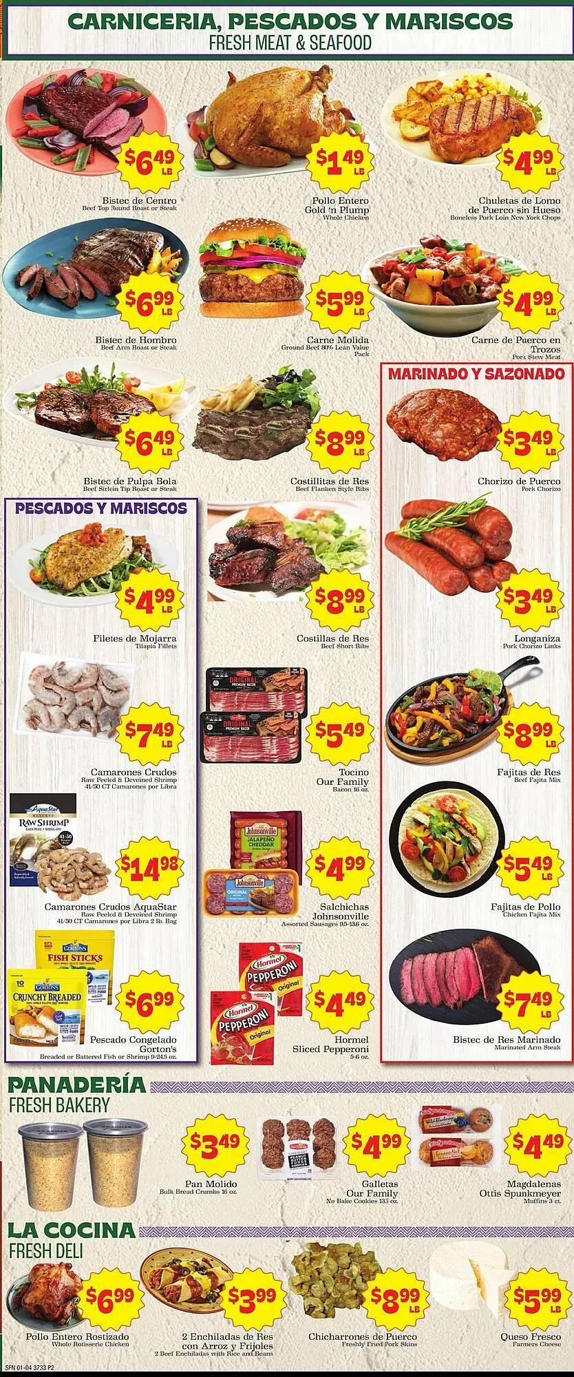 Weekly ad Supermercado Nuestra Familia weekly ad from January 4 to January 10 2026 - Page 2