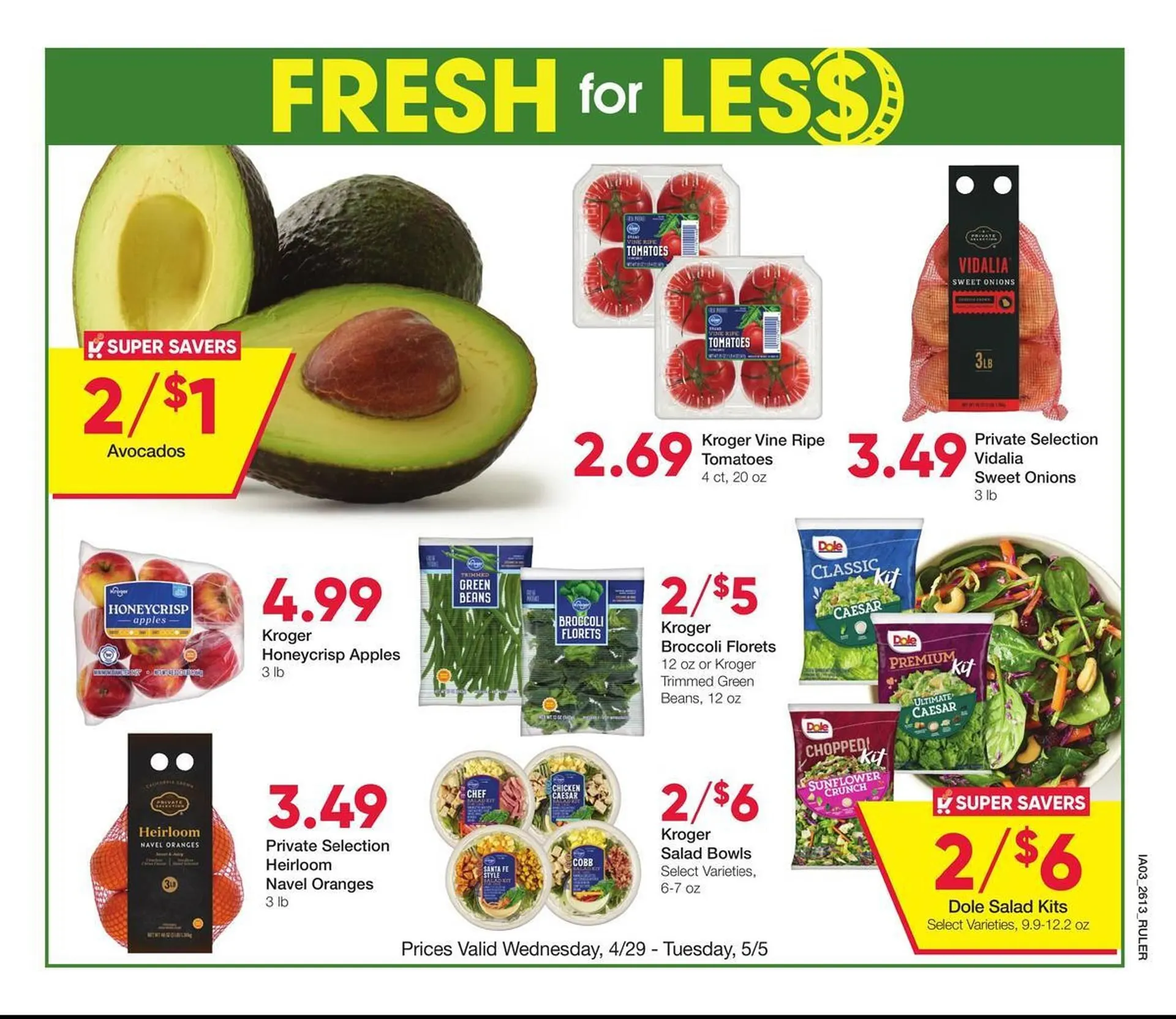 Weekly ad Ruler Foods weekly ad from April 29 to May 12 2026 - Page 7
