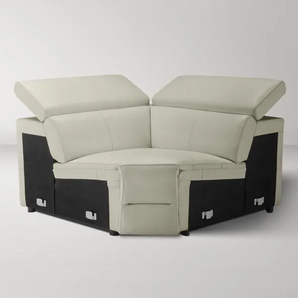 Verona Reclining Leather Sectional